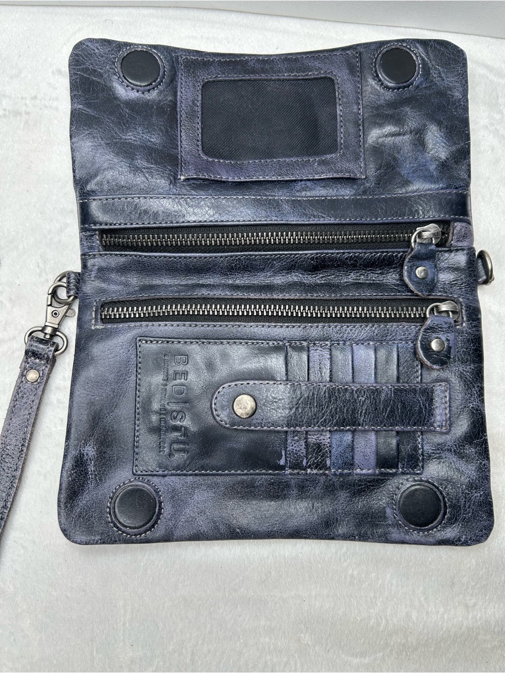 BED STU CADENCE WALLET WRISTLET CROSSBODY - FUTURE DUSK - Picture 3 of 9